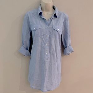 J.Crew Womans Long Button Down